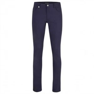 NWT Golfino Men's URBAN 5 P TROUSERS Brushed Stretch 5361316 580 Navy Sz 33 NEW - Picture 1 of 6