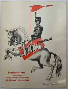 Vintage Birmingham Tattoo Souvenir Programme, 1964 - Foto 1 di 8