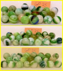LOT GP 25 MIXED COMPANIES MARBLES hr COLLECTIBLE JABO PELTIER - Picture 1 of 1