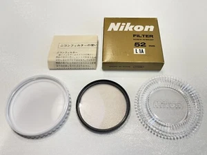[Excellent+++] RARE Nikon 52MM L1A filter in BOX JAPAN 5320 - Picture 1 of 11