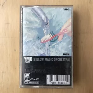 YMO BGM 1981 Alfa Kassettenband gelb magisches Orchester Japan Original CS-4853 - Bild 1 von 5
