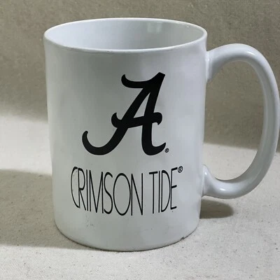 Caneca Alabama Crimson Tide The Memory Company copo de cerâmica branca presente ventilador - Imagem 1 de 4