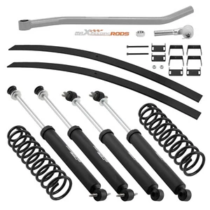 maXpeedingrods 3" Lift Kit w/ Track Bar For Jeep Cherokee XJ 2WD 4WD 1984-2001 - Picture 1 of 12