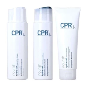 Vita 5 CPR Nourish Hydra-Soft SHAMPOO & CONDITIONER 300ml + Treatment 170ml - Picture 1 of 8