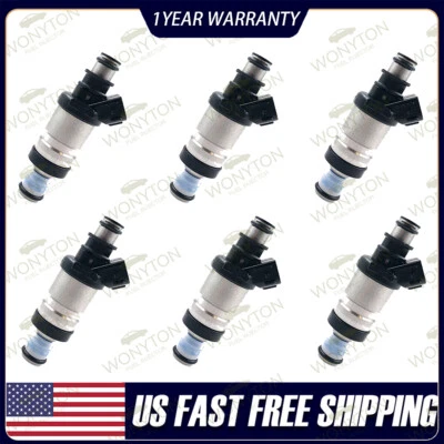 Inyectores de combustible 6 piezas para Honda Odyssey 3,5 L Acura TL 1999-2001 Foto 1 de 4