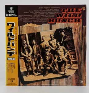 04833 Ex Laserdisc THE WILD BUNCH NJL-13525 w/OBI from Japan - Picture 1 of 3