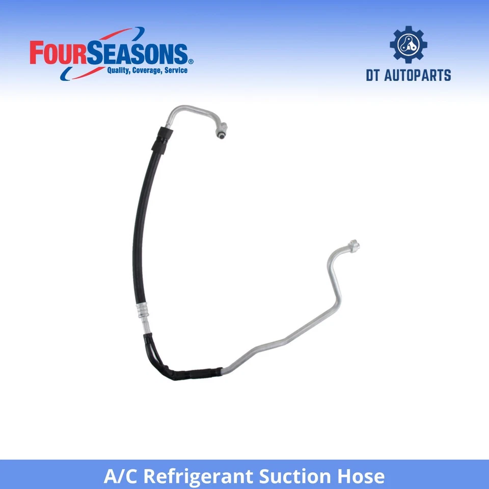 Manguera de succión de refrigerante aire acondicionado HD 2011-2014 Chevrolet Silverado 2500 4 estaciones Foto 1 de 4