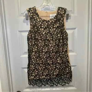 Neu mit Etikett Neiman Marcus For Target Lela Rose Guipure Spitzentop Größe M - Bild 1 von 11