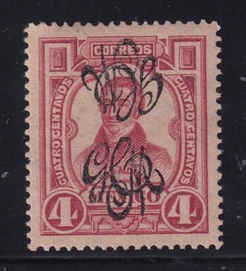 uco86 Mexico 1914 Civil War Script GCM Carranza double ovpt one inverted  Sc#487 - Picture 1 of 1