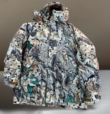 Columbia Hunting Jkt Mens XXL Mossy Oak Shadow Grass Camo/Removable Liner/Hood - Image 1 of 4