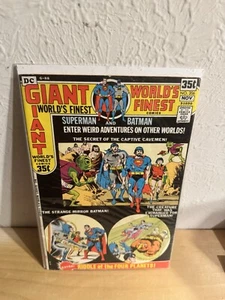 DC Giant Worlds Finest DC Comics #206-Riddle Of The 4 Planets Bronze Age - Picture 1 of 5