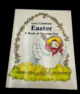 Vtg 1988 Coloring Book Let’s Celebrate Easter  A Book Of Drawing Fun Watermill - Bild 1 von 5