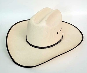 Resistol 8X GEORGE STRAIT Shantung Panama Self Conform Cowboy Western Hat 7 / 56 - Picture 1 of 8