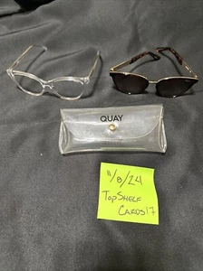 Quay Women’s Sunglasses 2 Pack Rumours And All Nighter W/ 1 Clear Case - Picture 1 of 3