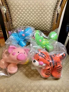 Fisher Price Amazing Animals Go Choo Choo Train Hippo, Piggy, Tiger, Gator NEW - Picture 1 of 6