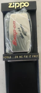 Zippo Snap On Tools There Is A Difference 2 Blade Pocket Knife With Case NEW - Picture 1 of 5