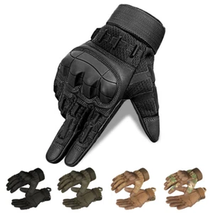 Tactical Gloves Knuckle Protection Touch Screen Non-slip for Outdoor Activities - Picture 1 of 20