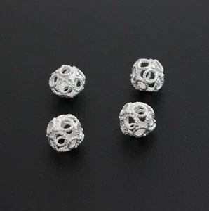 925 Silver Between Parts Chains Bracelet Spacer Pearls Beads Jewelry Manufacture - Picture 1 of 1