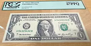 Ladder Repeater Serial Number 54325432 $1 67PPQ Fancy Serial Number - Picture 1 of 2