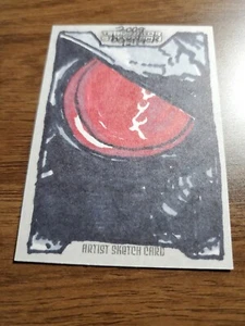2009 TERMINATOR SALVATION TERMINATOR SKETCH CARD 1/1 TOPPS - Picture 1 of 2