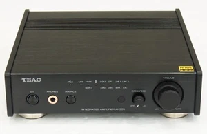 TEAC AI-303 USB DAC Stereo Integrated Amplifier Black AI-303-B AC100V Only - Picture 1 of 1