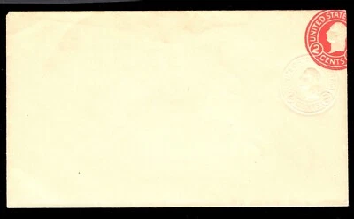 MOMEN: US STAMPS #U429m 1915 ENTIRE DIE 8 DBL IMPRESSION CAT $1,750 LOT #72490 - Image 1 of 3