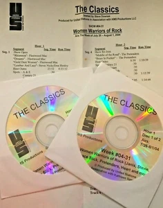 RADIO SHOW: ROCK WOMEN WARRIORS 7/26/04 SETS w/FLEETWOOD MAC 24 MIN,HEART 18 MIN - Picture 1 of 2