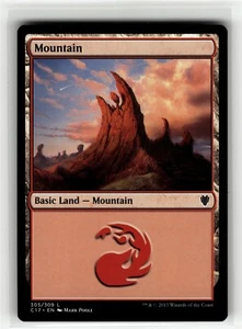 MOUNTAIN (305) Commander 2017 #305 C17(MP)(MTG) - Picture 1 of 1
