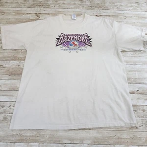 Whit Bazemore NHRA Racing 2005 Men's T-shirt Size XL Stained Yellowed - Picture 1 of 16
