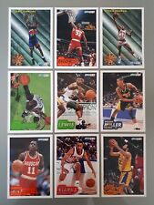 1993-94 Fleer Basketball Lot 18 NBA Cards; Dennis Rodman, Reggie Lewis u. Miller