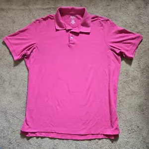 Croft & Barrow Mens Performance Polo Golf Shirt Pink Size 2XL Tall - Picture 1 of 5