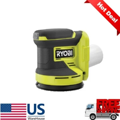 RYOBI PCL406B 18V inalámbrico 5 pulgadas Lijadora de órbita aleatoria (solo herramienta) Foto 1 de 3