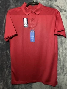 New, Nautica, Red Short Sleeve School Uniform Polo Shirt, XL Boys, Small Men. - Picture 1 of 5