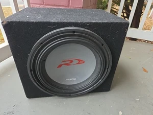 Alpine Type R 12" Subwoofer - mit versiegelter Box - Bild 1 von 5