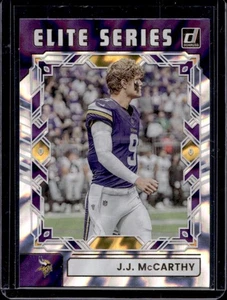 2025 Donruss J.J. McCarthy The Elite Series #TES-JMC Vikings - Picture 1 of 2