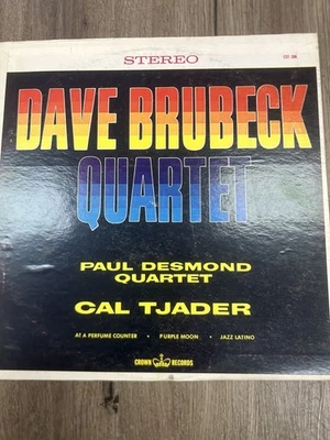 DAVE BRUBECK QUARTET CAL TJADER PAUL DESMOND QUARTET VINYL LP VERY GOOD  - Image 1 of 2