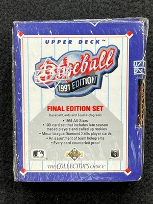 1991 Upper Deck Final Edition Baseball Factory Sealed Set (100) - Image 1 of 2