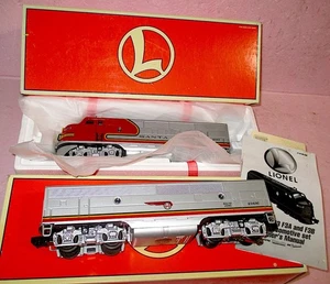 Lionel 18128+18129 Santa Fe F-3 2343 AB con 2 motores+sonidos ferroviarios+mando NUEVO/SIN USAR - Imagen 1 de 7