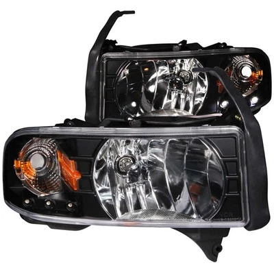 Faros de cristal ANZO con LED para Dodge Ram 2500 &amp; 3500 (1994-2002) Foto 1 de 4