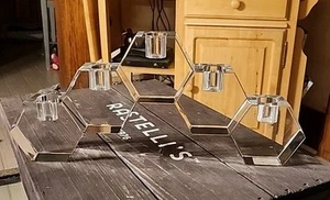Z Gallerie 5 Tier Crystal Candelabra Candle Holder Retail $89.95 NEW - Picture 1 of 9