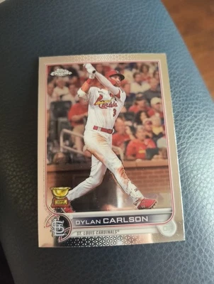 DYLAN CARLSON 2022 TOPPS CHROME #158 FREE SHIPPING - Image 1 of 2