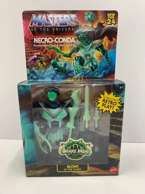 Figura de acción Masters of the Universe Origins Necro-Conda 2024 Snake Men Soldier Foto 1 de 4