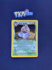 Pokémon TCG Dark Arbok Team Rocket 2/82 Holo Rare MP. - Picture 1 of 4