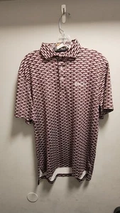 RLX Ralph Lauren Polo Shirt Classic Fit Golf Automobile RICH RUBY SZ S - Picture 1 of 5