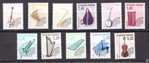 1992 France Sc# 2273a-83 (pf12-13) Musical Instruments MNH postage stamps Cv$49 - Picture 1 of 1