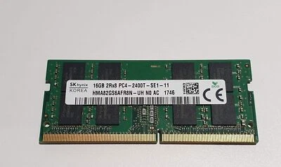 Hynix HMA82GS6AFR8N-UH 16GB DDR4-2400 SODIMM - Image 1 of 3