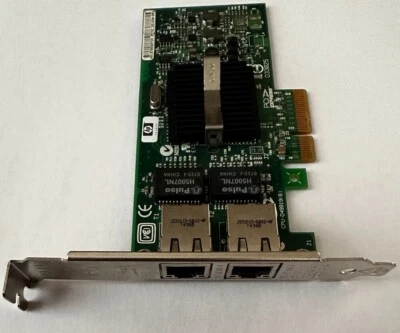 HP NC360T PCI-e Gigabit Server mit 2 Anschlüssen (ohne Originalverpackung) - Bild 1 von 3