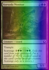 Magic the Gathering MTG Korozda Monitor (129) Return to Ravnica   LP FOIL