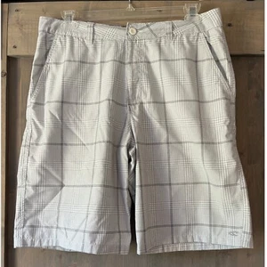 Pantalones Cortos Estilo Chino O'NEILL con Bolsillos Informales Blanco Gris Patinador a Cuadros Para Hombre 36 - Imagen 1 de 9