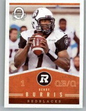 2014 Upper Deck CFL O-Pee-Chee #31 Henry Burris (ref 159277)